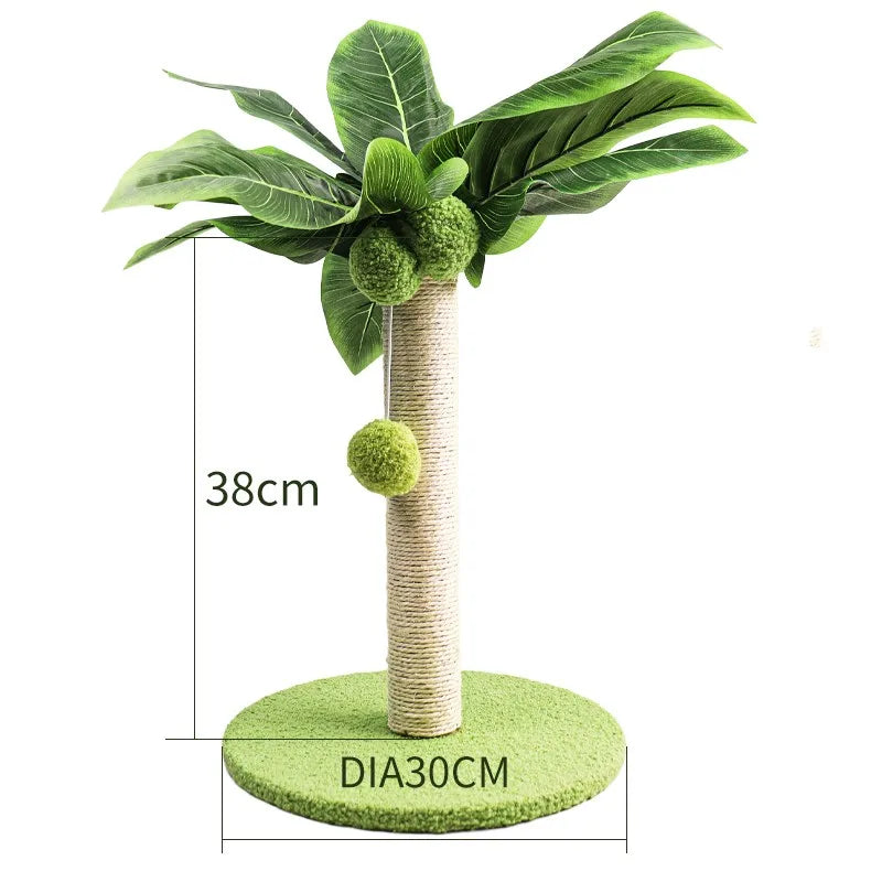 Leaf Cat Scratching Post with Sisal Rope