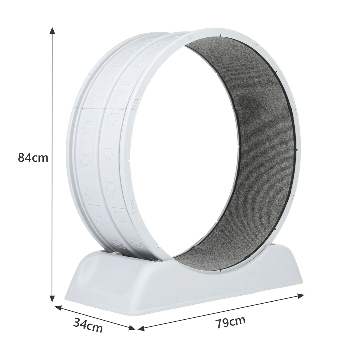 Cat Exercise Wheel | Silent 31.5" Running Wheel for Indoor Cats