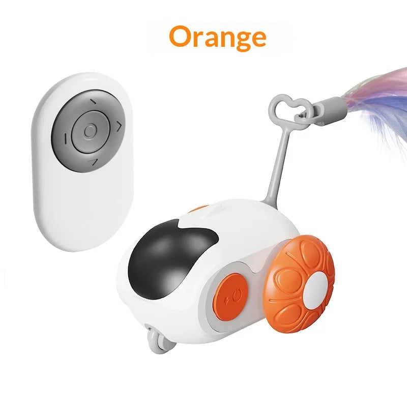 Electric Remote Control Cat Toy Car | Interactive Indoor Cat Toy