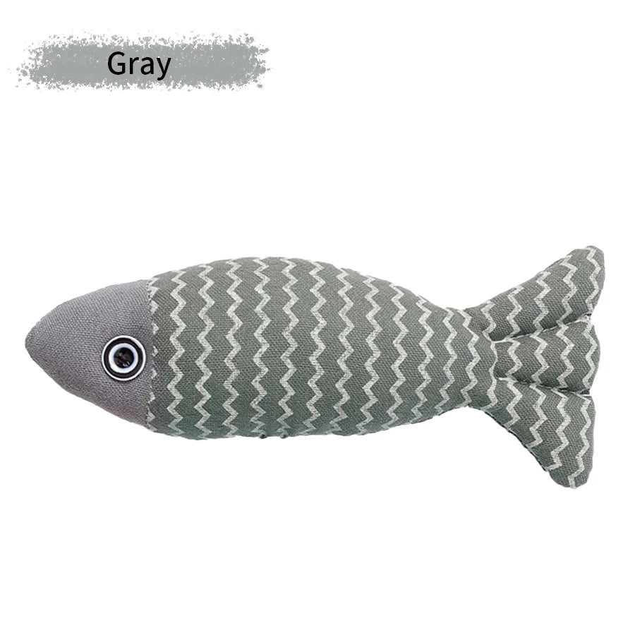 Catnip Fish Toy for Cats