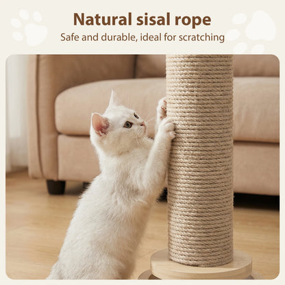 Cat Scratching Post with Sisal & Interactive Toys