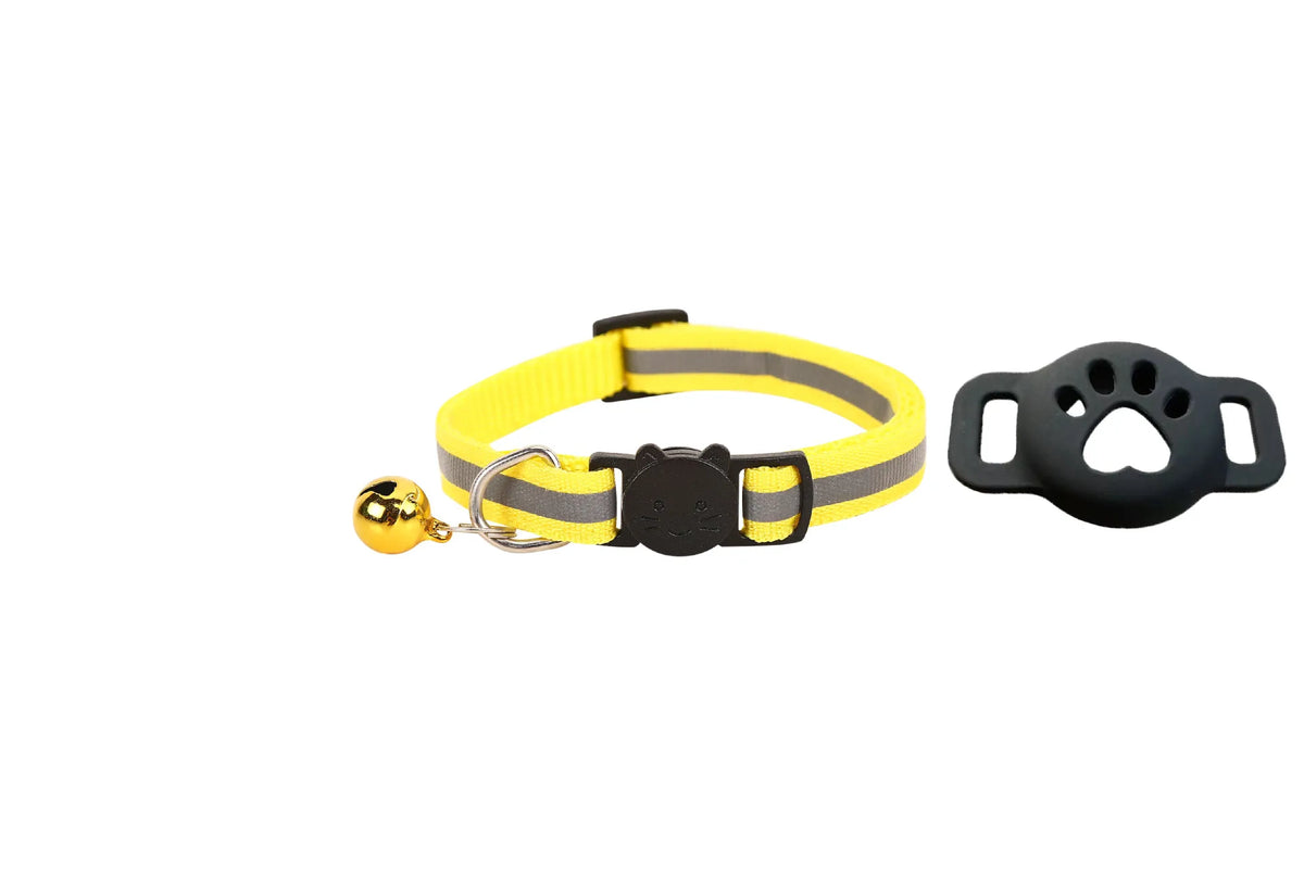 iOS GPS Tracker & Reflective Cat Collar Bundle | Anti-Lost for Cats & Kittens