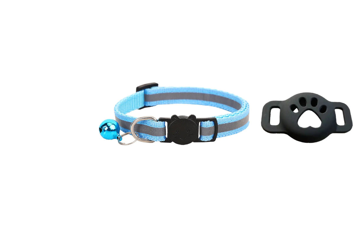 iOS GPS Tracker & Reflective Cat Collar Bundle | Anti-Lost for Cats & Kittens