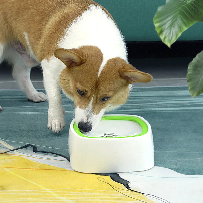 No-Spill Floating Pet Water Bowl for Cats & Dogs