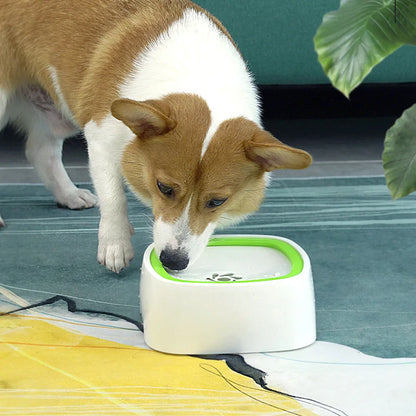 No-Spill Floating Pet Water Bowl for Cats & Dogs