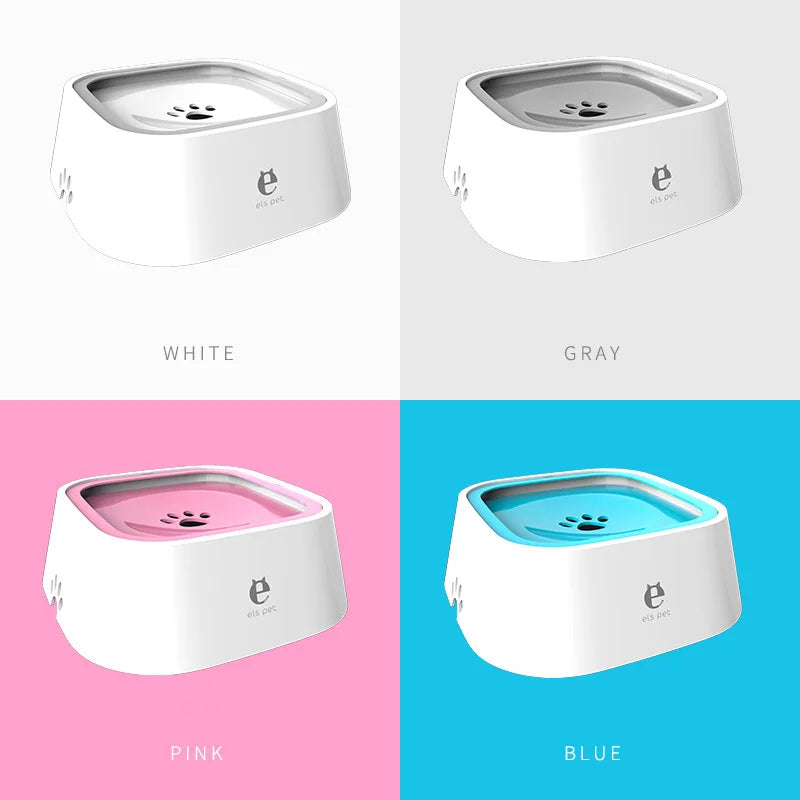 No-Spill Floating Pet Water Bowl for Cats & Dogs