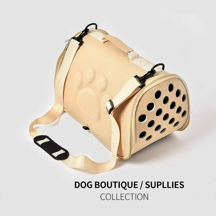 Breathable Nylon Cat & Dog Carrier Shoulder Bag | M & L Sizes
