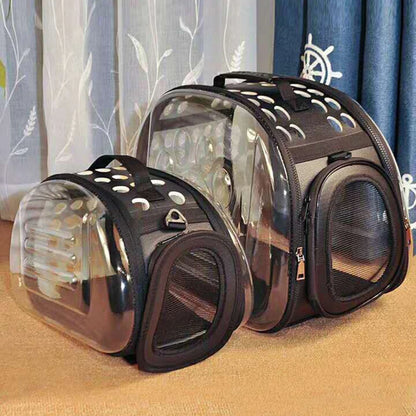 Detachable Cat Carrier Shoulder Bag | Breathable Pet Travel Sling