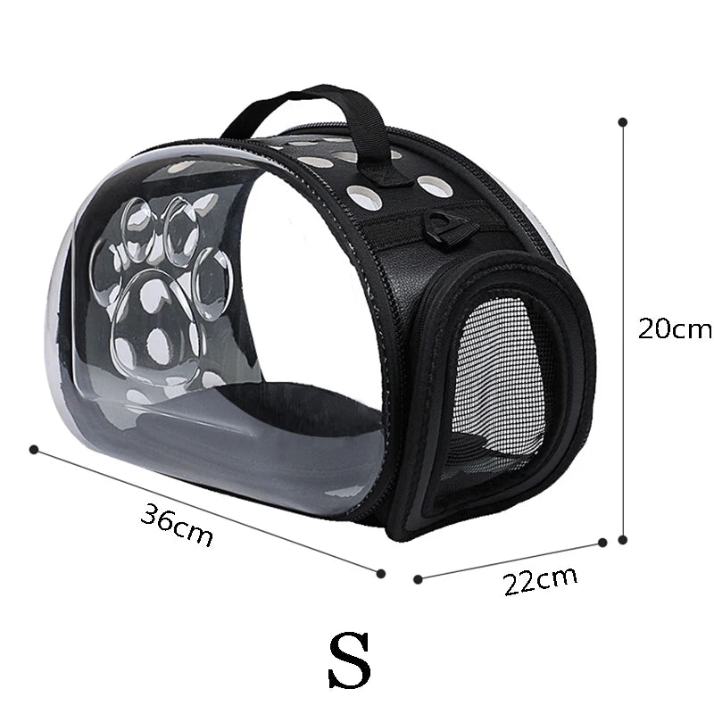 Detachable Cat Carrier Shoulder Bag | Breathable Pet Travel Sling