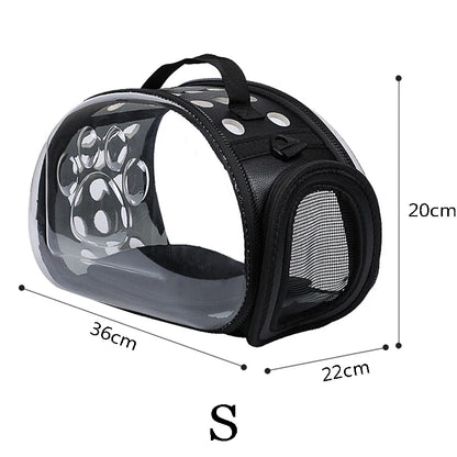 Detachable Cat Carrier Shoulder Bag | Breathable Pet Travel Sling