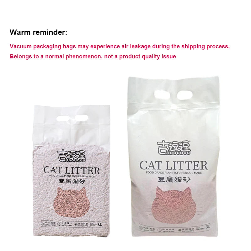 Tofu Cat Litter 6L | Fast Clumping & Deep Deodorising