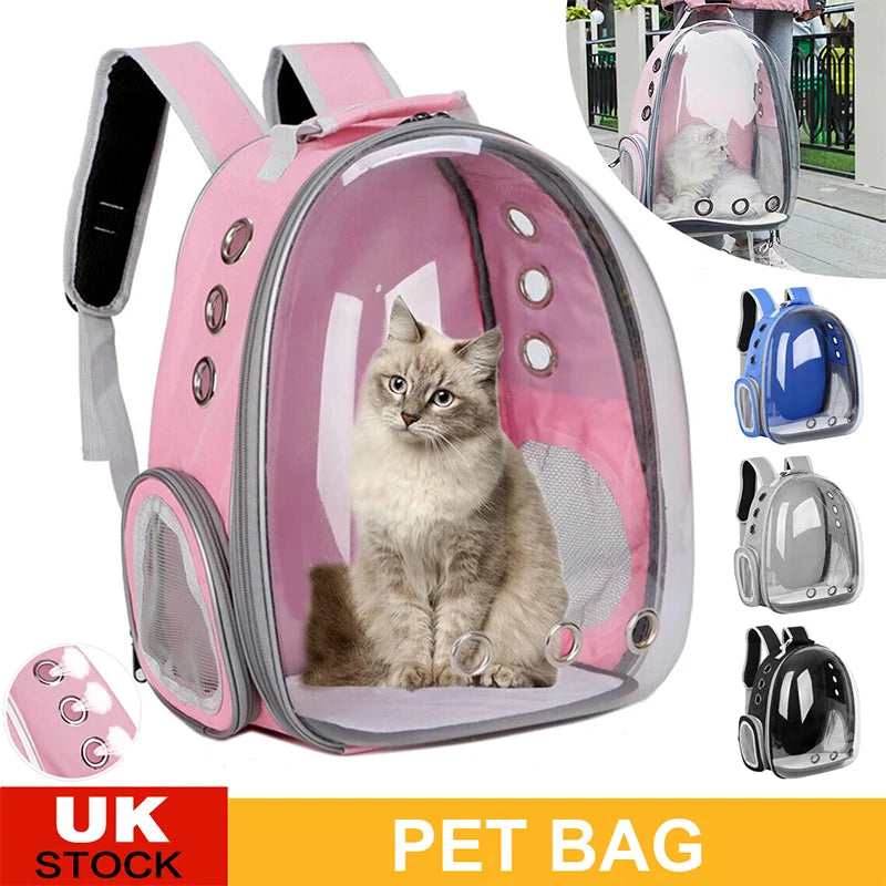 Space Cat Backpack Carrier | Bubble Window Backpack for Cats