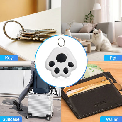 Mini Bluetooth Cat & Pet Tracker Tag | Anti-Loss Finder for Cats