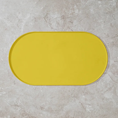 Non-Slip Waterproof Cat Feeding Mat | Silicone Pet Food Mat