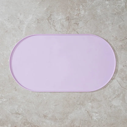 Non-Slip Waterproof Cat Feeding Mat | Silicone Pet Food Mat