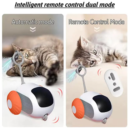Electric Remote Control Cat Toy Car | Interactive Indoor Cat Toy