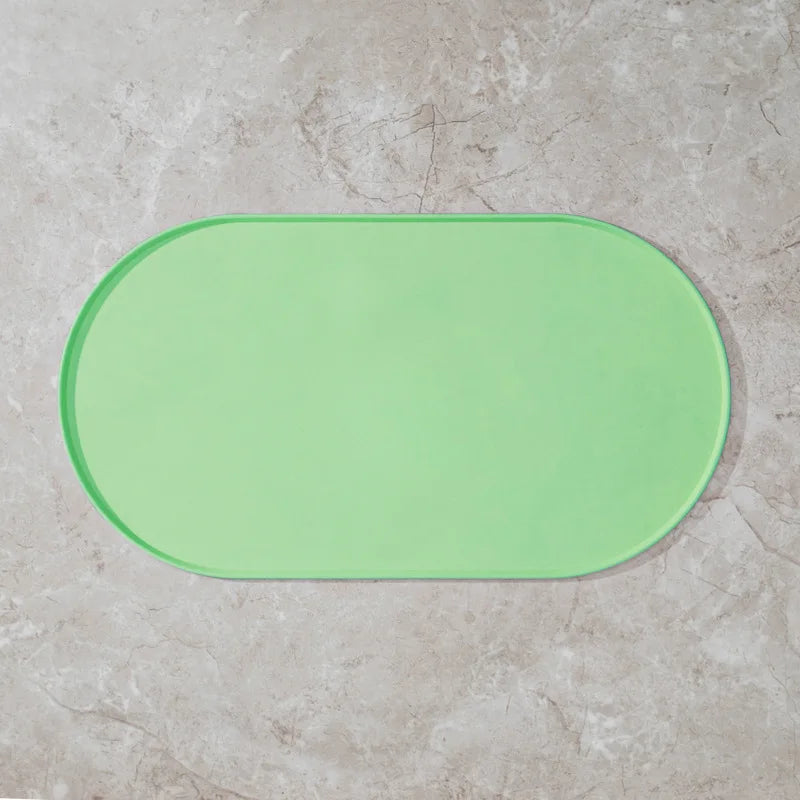 Non-Slip Waterproof Cat Feeding Mat | Silicone Pet Food Mat
