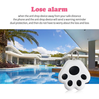 Mini Bluetooth Cat & Pet Tracker Tag | Anti-Loss Finder for Cats