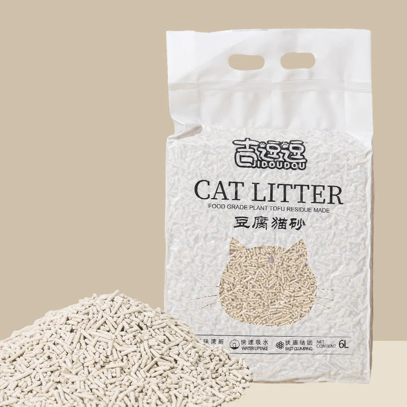 Tofu Cat Litter 6L | Fast Clumping & Deep Deodorising