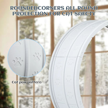 Cat Exercise Wheel | Silent 31.5" Running Wheel for Indoor Cats