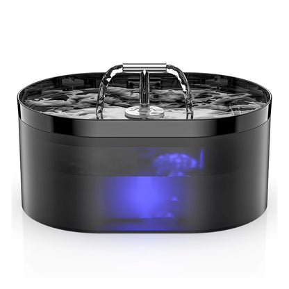 2.2L T-Shape Cat Water Fountain with Filter