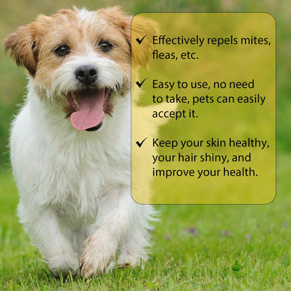 Cat & Dog Flea Treatment Drops – Tick & Mite Repellent