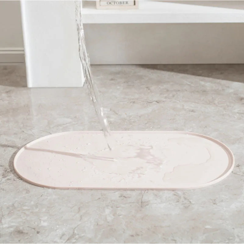 Non-Slip Waterproof Cat Feeding Mat | Silicone Pet Food Mat