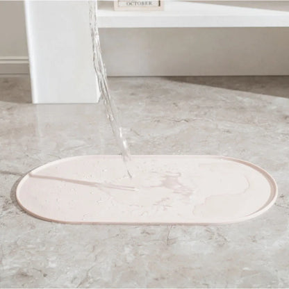 Non-Slip Waterproof Cat Feeding Mat | Silicone Pet Food Mat