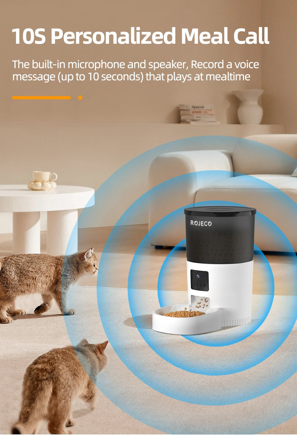 Automatic Cat Feeder with Camera & App Control