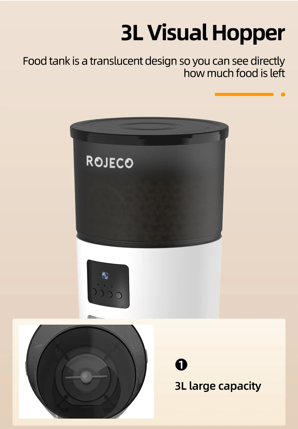 Automatic Cat Feeder with Camera & App Control