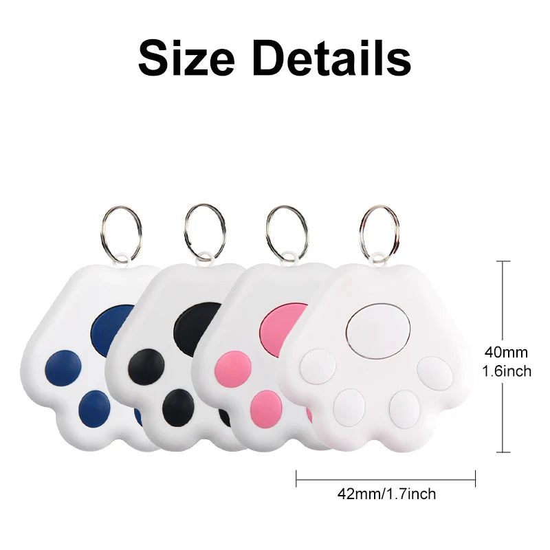 Mini Bluetooth Cat & Pet Tracker Tag | Anti-Loss Finder for Cats