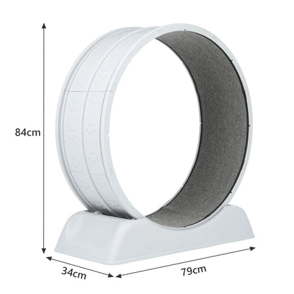 Cat Exercise Wheel | Silent 31.5" Running Wheel for Indoor Cats