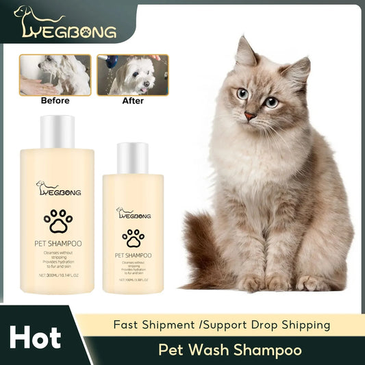 Pet Shampoo for Cats & Dogs – Gentle Cleansing, 100ml / 300ml