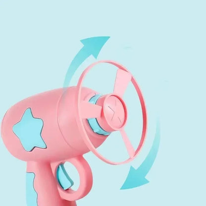 Mini Flying Disc Launcher Cat Toy | Interactive Chasing Toy for Cats & Kittens