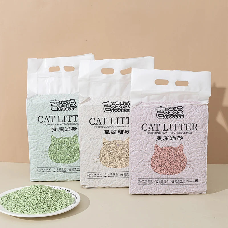 Tofu Cat Litter 6L | Fast Clumping & Deep Deodorising