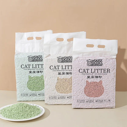 Tofu Cat Litter 6L | Fast Clumping & Deep Deodorising