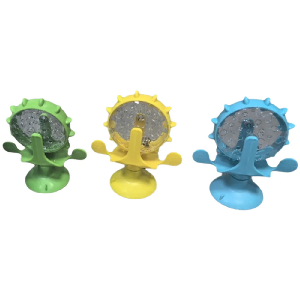 Spinning Windmill Treat Dispenser Cat Toy