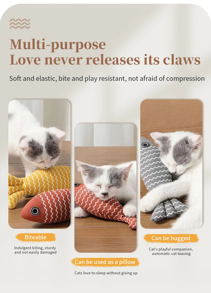 Catnip Fish Toy for Cats