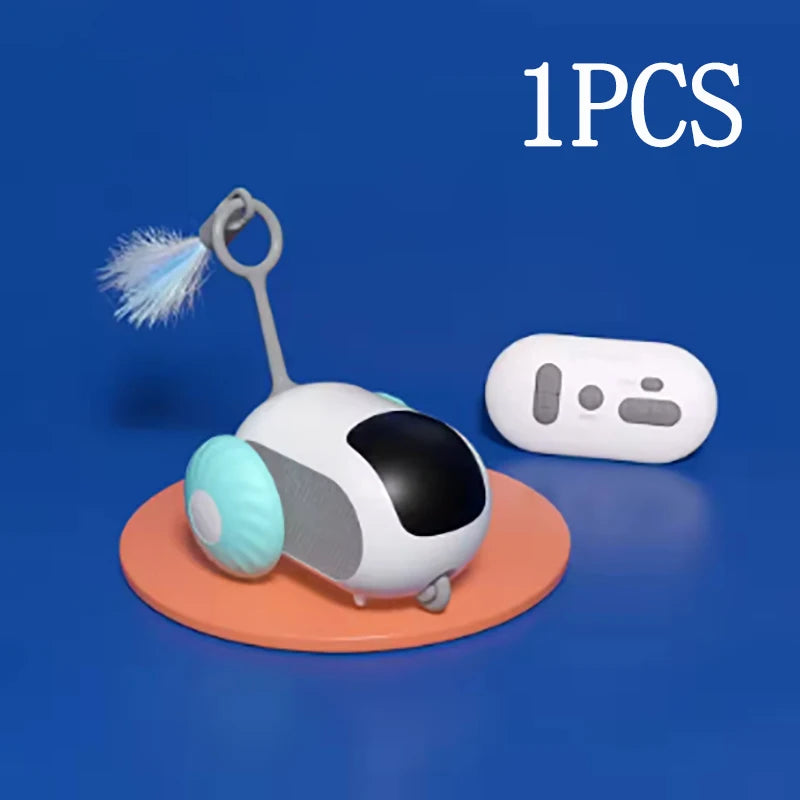 Electric Remote Control Cat Toy Car | Interactive Indoor Cat Toy