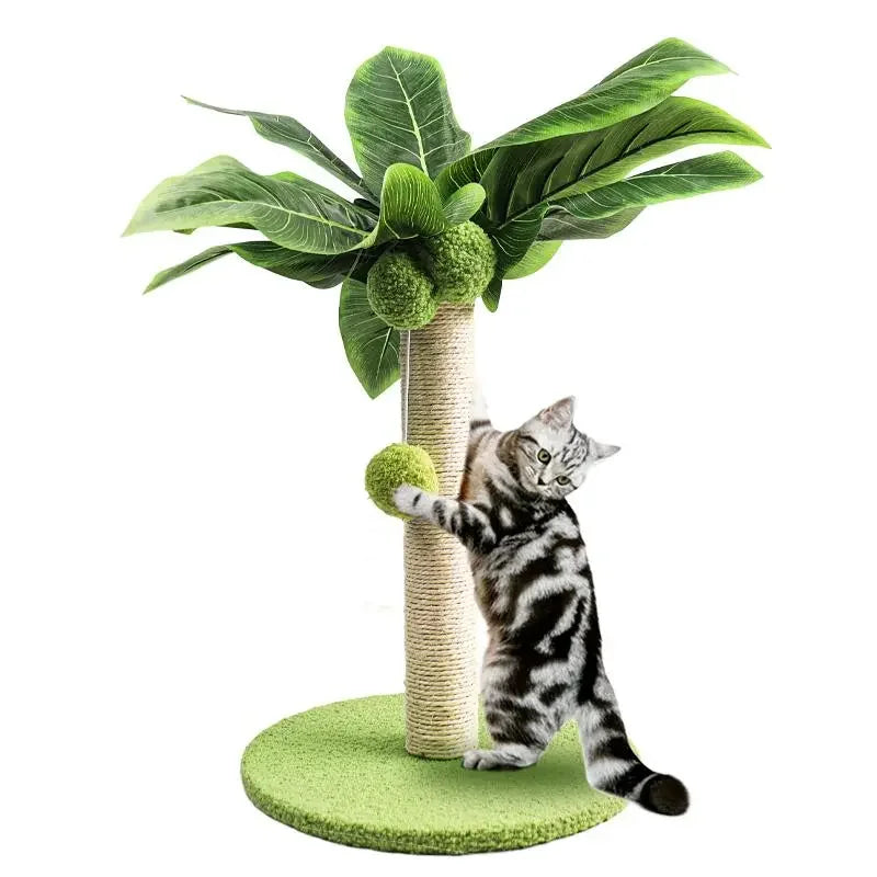 Leaf Cat Scratching Post with Sisal Rope