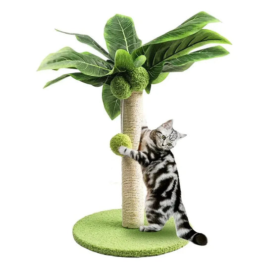 Leaf Cat Scratching Post with Sisal Rope