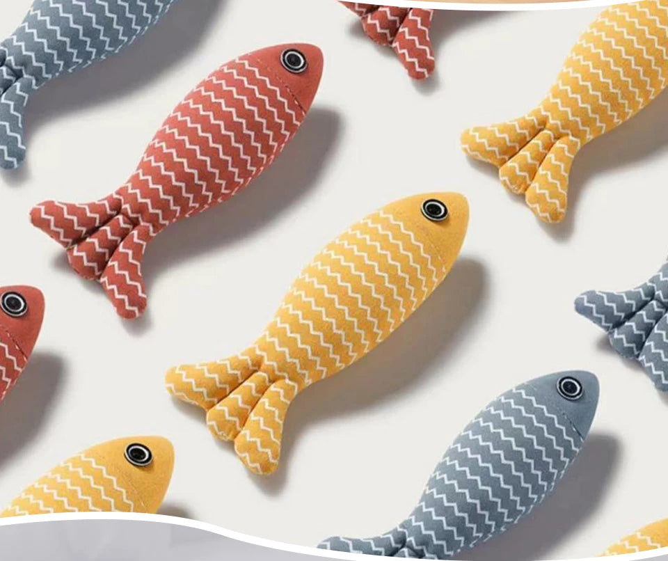 Catnip Fish Toy for Cats
