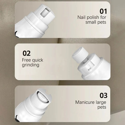 Electric Pet Nail Grinder for Cats & Dogs