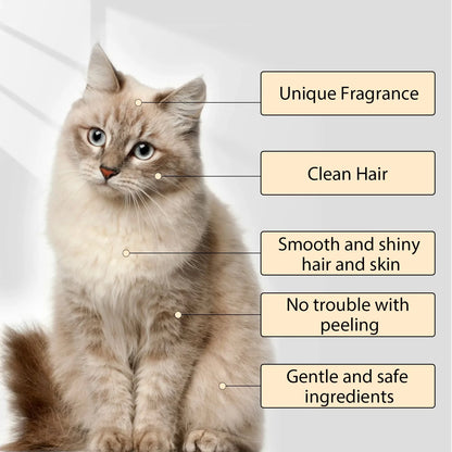 Pet Shampoo for Cats & Dogs – Gentle Cleansing, 100ml / 300ml