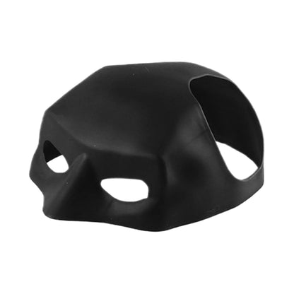 Black Matte Superhero Cat Mask | Halloween Cat Costume Accessory