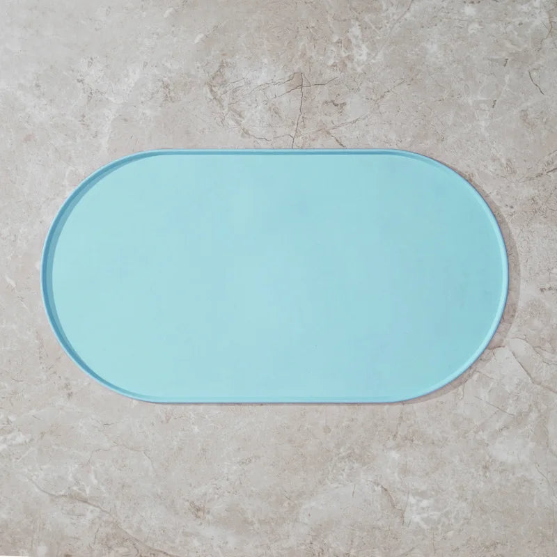 Non-Slip Waterproof Cat Feeding Mat | Silicone Pet Food Mat