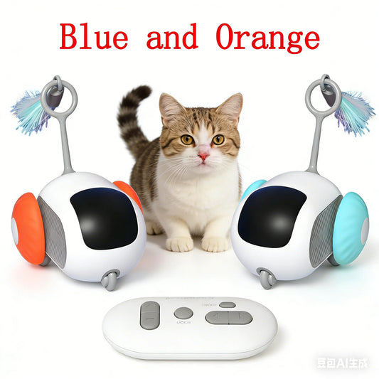 Electric Remote Control Cat Toy Car | Interactive Indoor Cat Toy