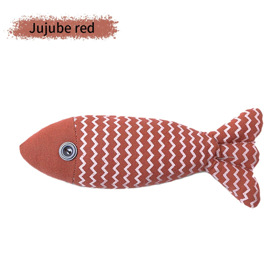 Catnip Fish Toy for Cats