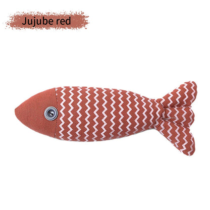 Catnip Fish Toy for Cats