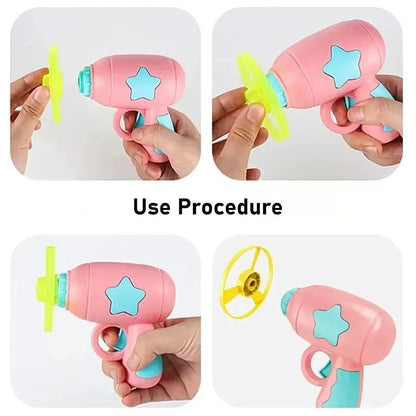 Mini Flying Disc Launcher Cat Toy | Interactive Chasing Toy for Cats & Kittens